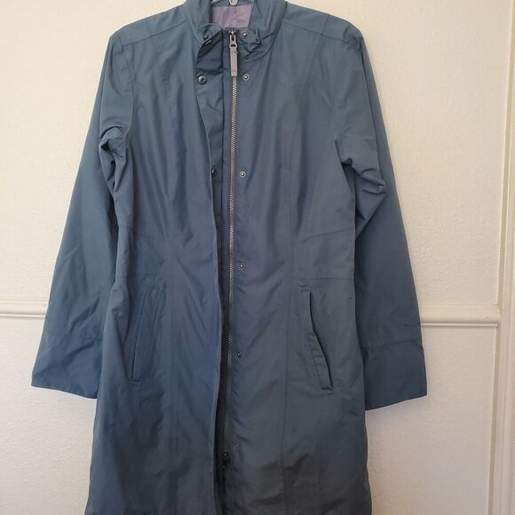 Eddie Bauer Weatheredge Waterproof Full Zip Jacket Only Green Women’s Size M - Picture 15 of 16